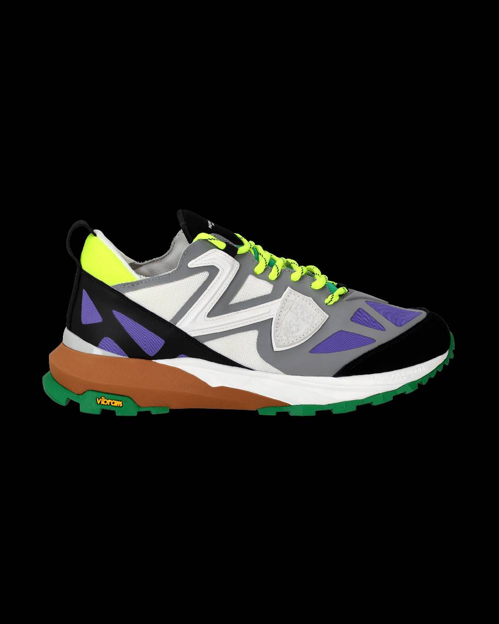 Philippe Model Sneakers Rocx Da Uomo Grigie E Bianche In Tessuto Tecnico