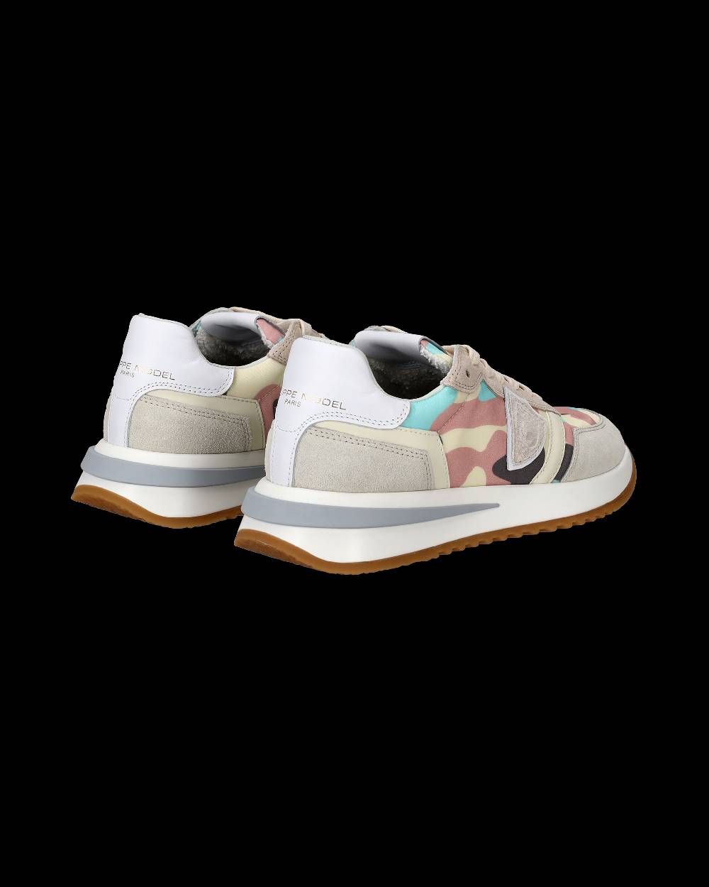 Philippe Model Sneakers Tropez 2.1 Bianche Donna In Tessuto Tecnico