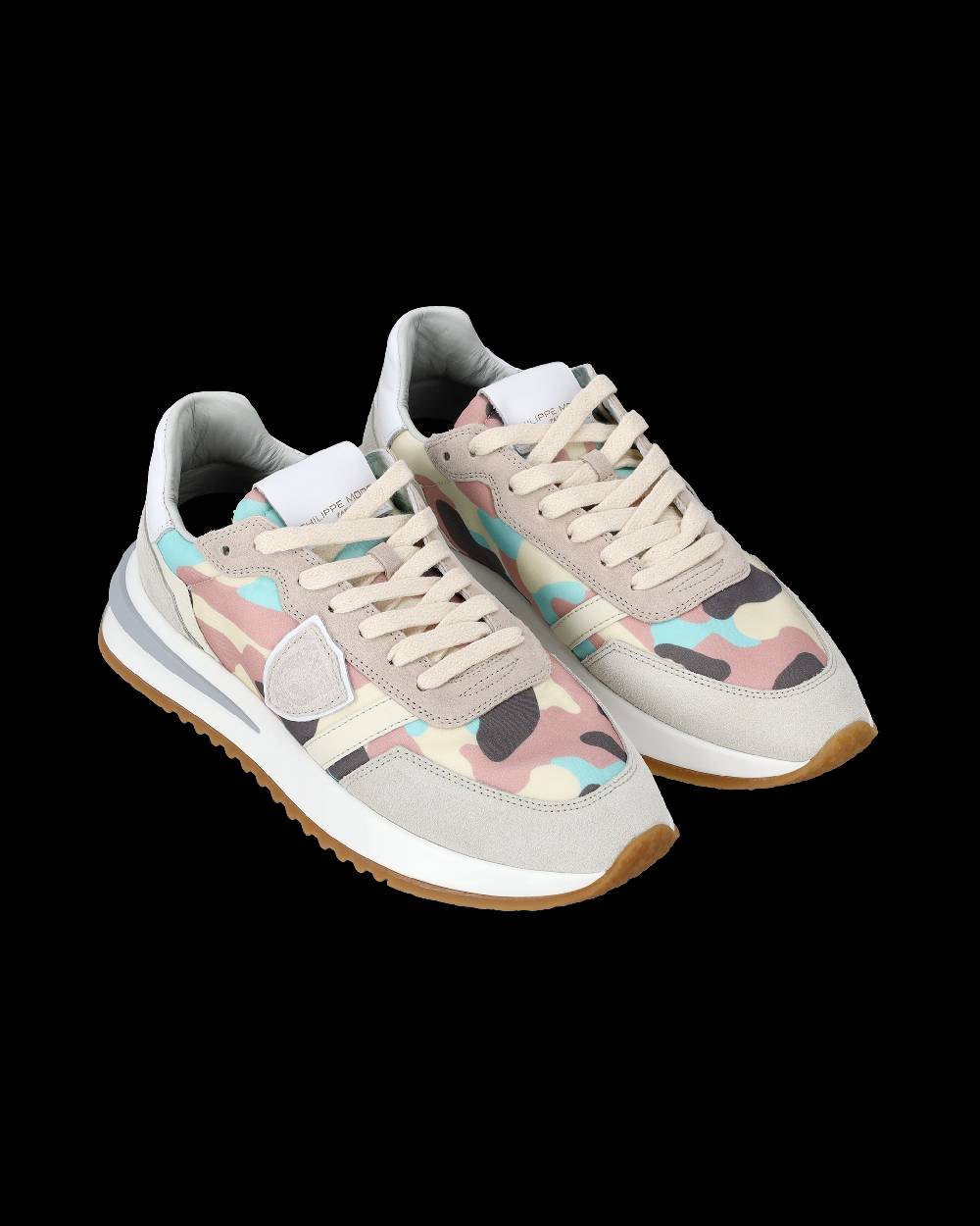 Philippe Model Sneakers Tropez 2.1 Bianche Donna in Tessuto Tecnico