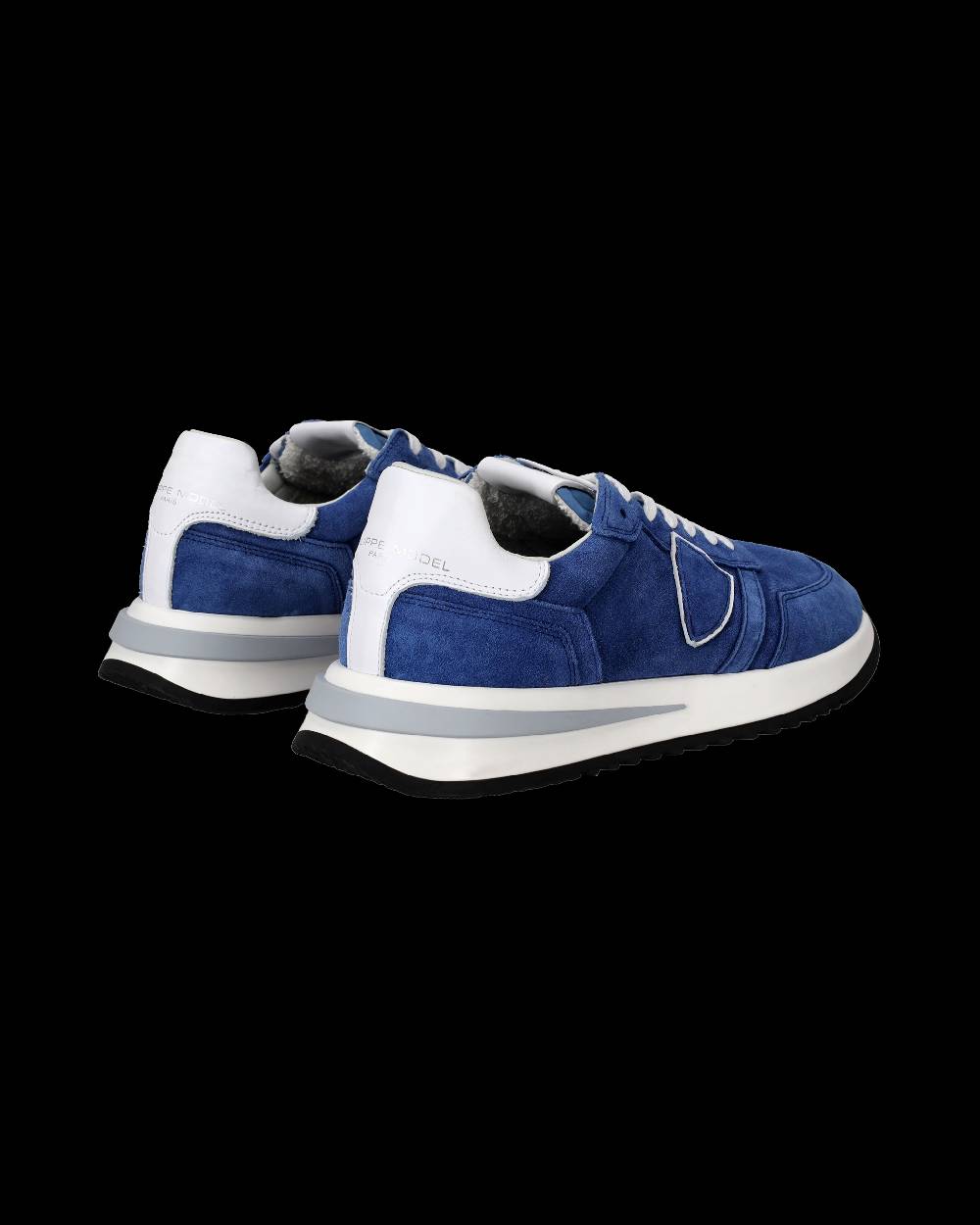 Philippe Model Sneakers Tropez 2.1 Blu Uomo In Pelle Scamosciata