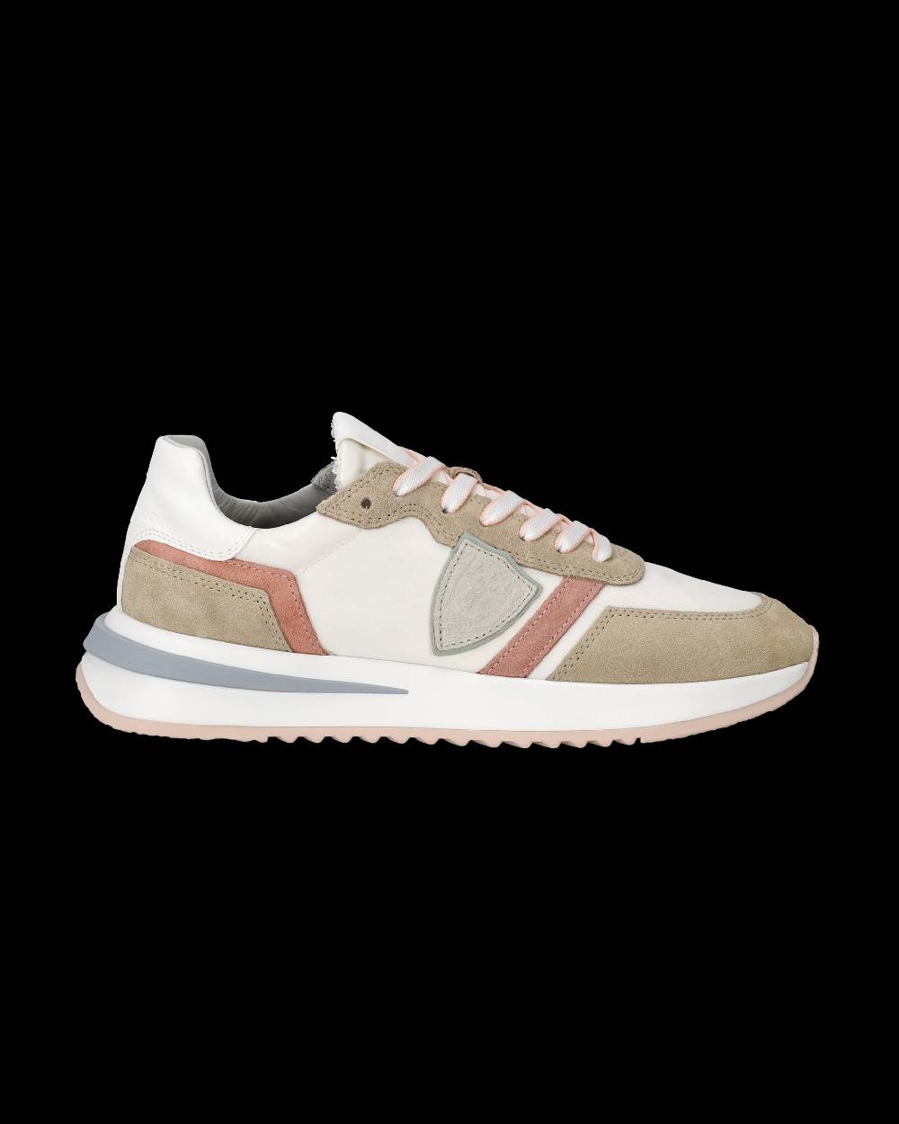 Philippe Model Sneakers Tropez 2.1 Da Donna Bianche In Tessuto Tecnico