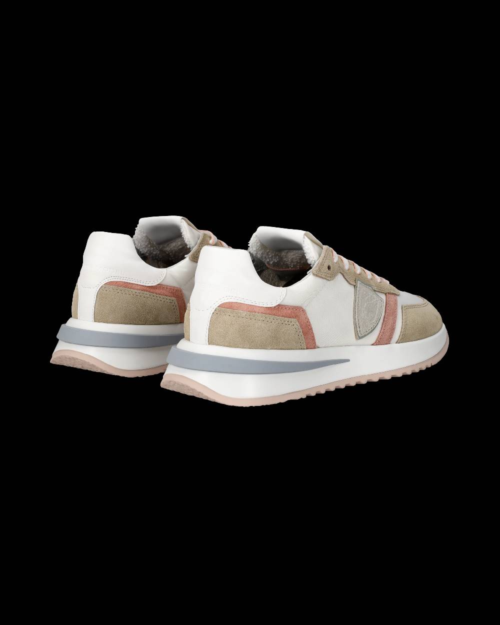 Philippe Model Sneakers Tropez 2.1 Da Donna Bianche In Tessuto Tecnico