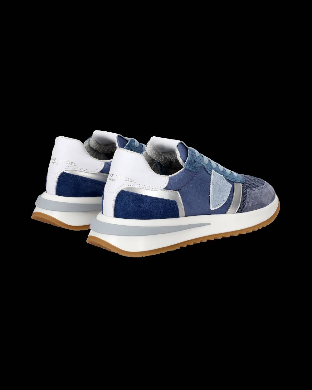 Philippe Model Sneakers Tropez 2.1 Da Donna Blu In Tessuto Tecnico