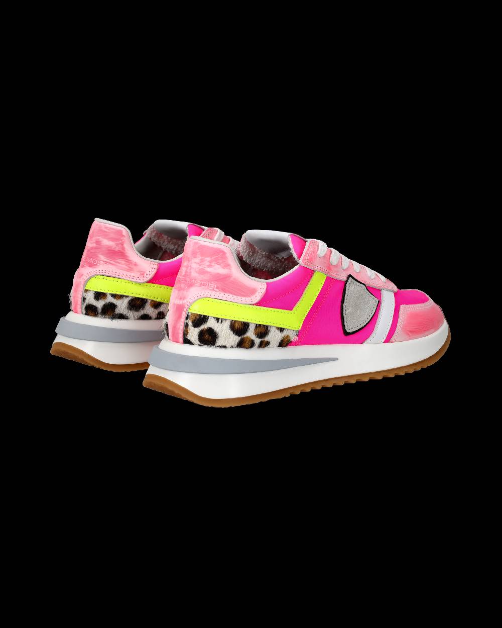 Philippe Model Sneakers Tropez 2.1 Da Donna Fucsia In Tessuto Tecnico