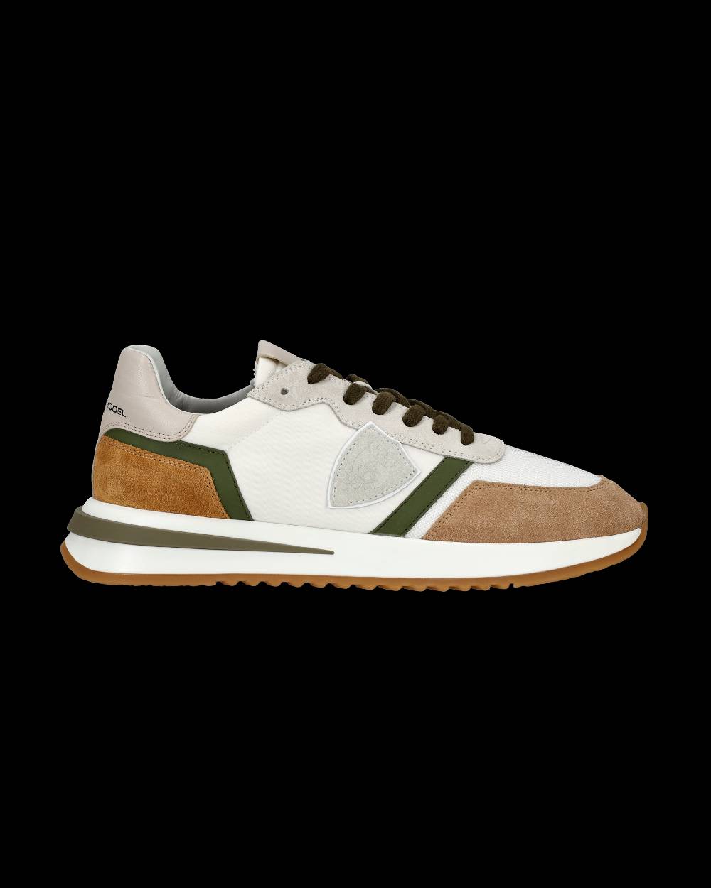 Philippe Model Sneakers Tropez 2.1 Da Uomo Bianche E Verdi In Tessuto Tecnico