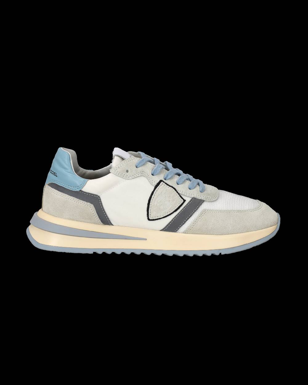 Philippe Model Sneakers Tropez 2.1 Da Uomo Bianche In Tessuto Tecnico