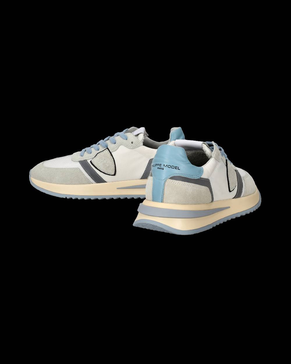 Philippe Model Sneakers Tropez 2.1 Da Uomo Bianche In Tessuto Tecnico