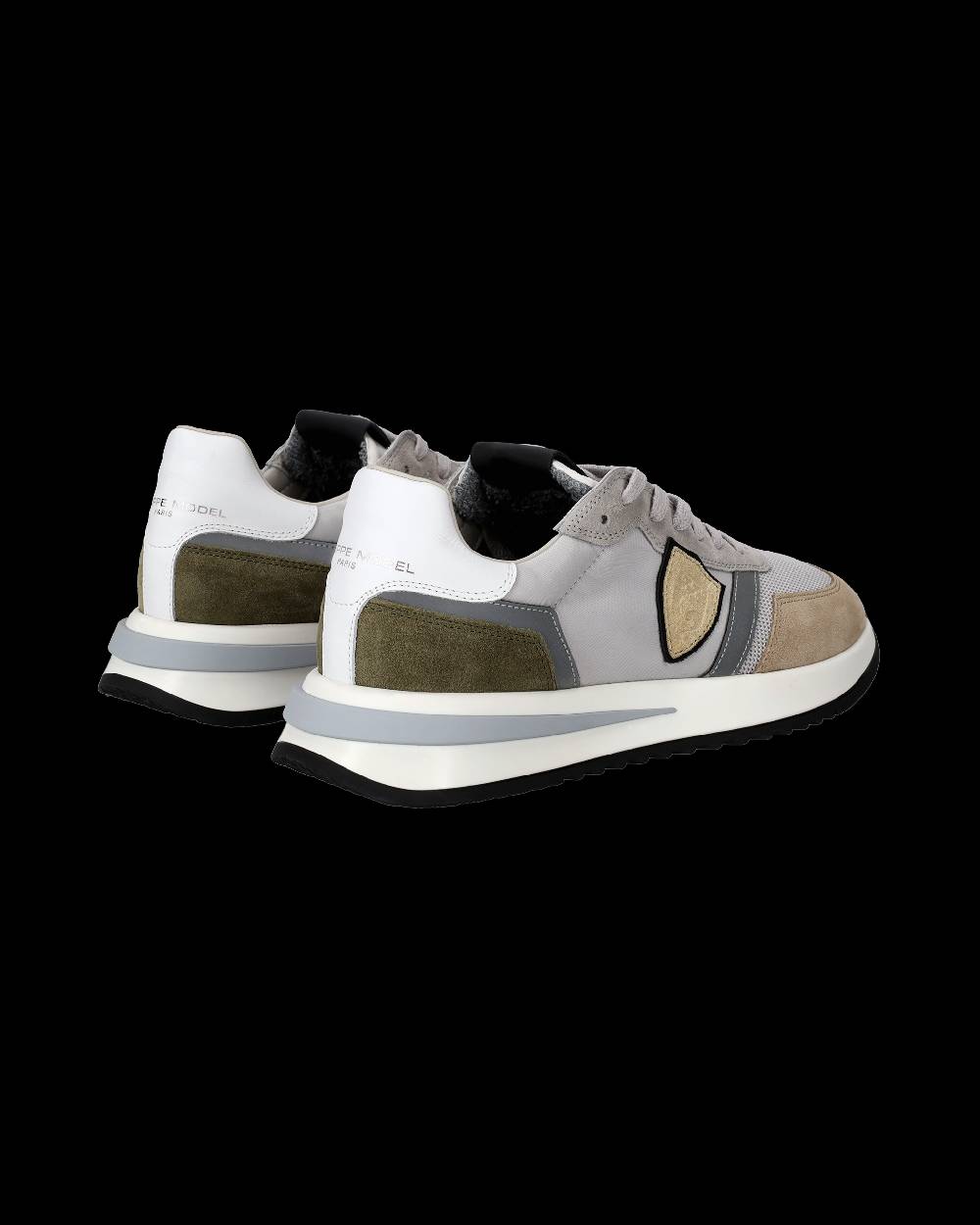 Philippe Model Sneakers Tropez 2.1 Da Uomo Grigie In Tessuto Tecnico