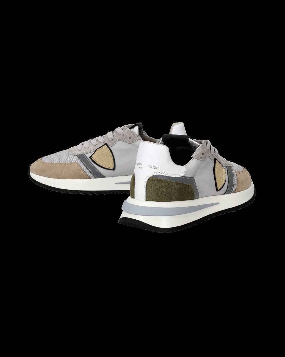 Philippe Model Sneakers Tropez 2.1 Da Uomo Grigie In Tessuto Tecnico