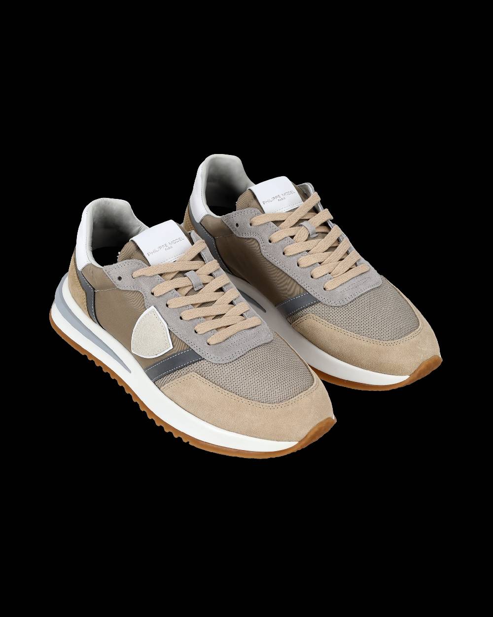 Philippe Model Sneakers Tropez 2.1 da Uomo in Pelle e Nylon in Tessuto Tecnico