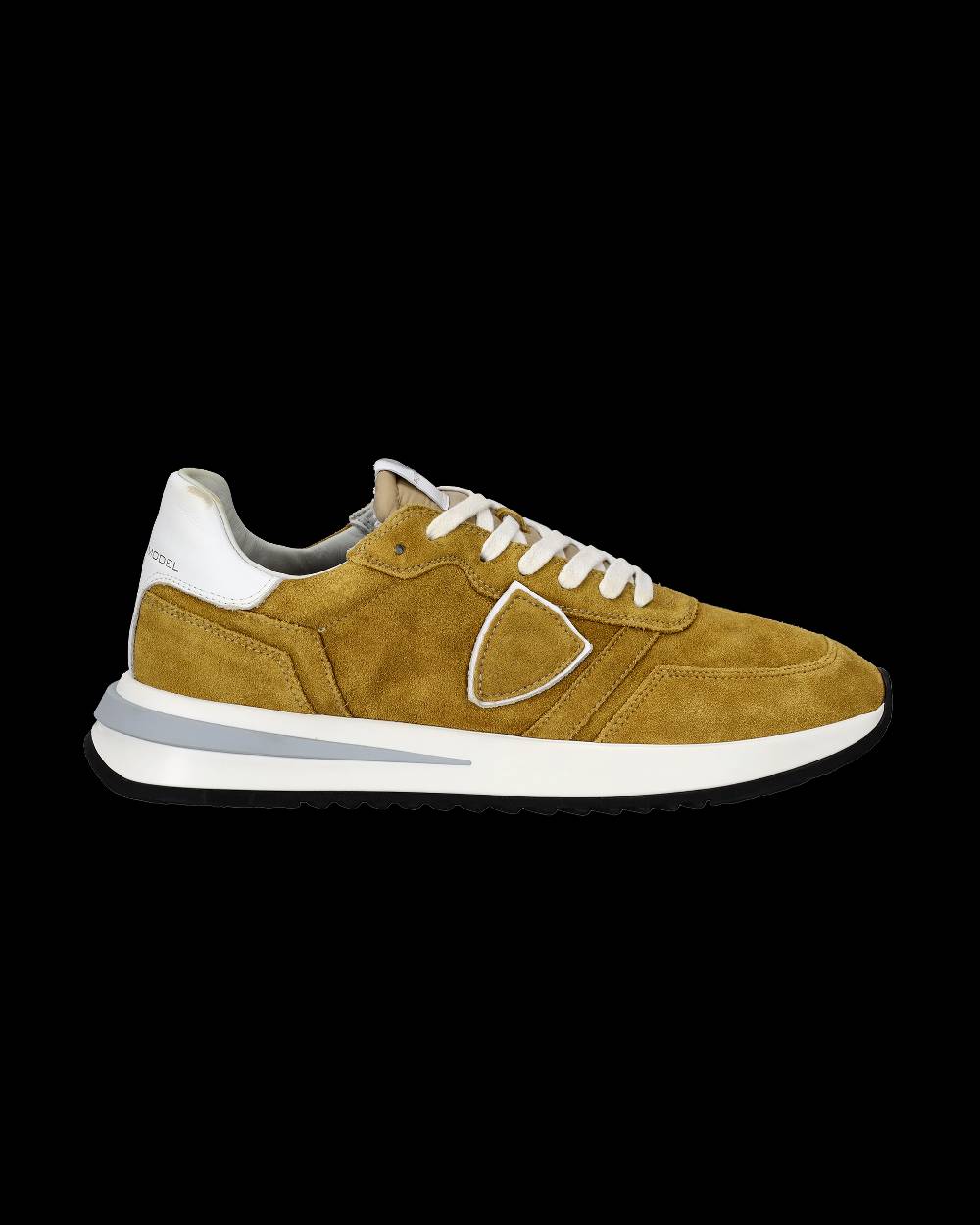 Philippe Model Sneakers Tropez 2.1 Da Uomo Senape In Pelle Scamosciata