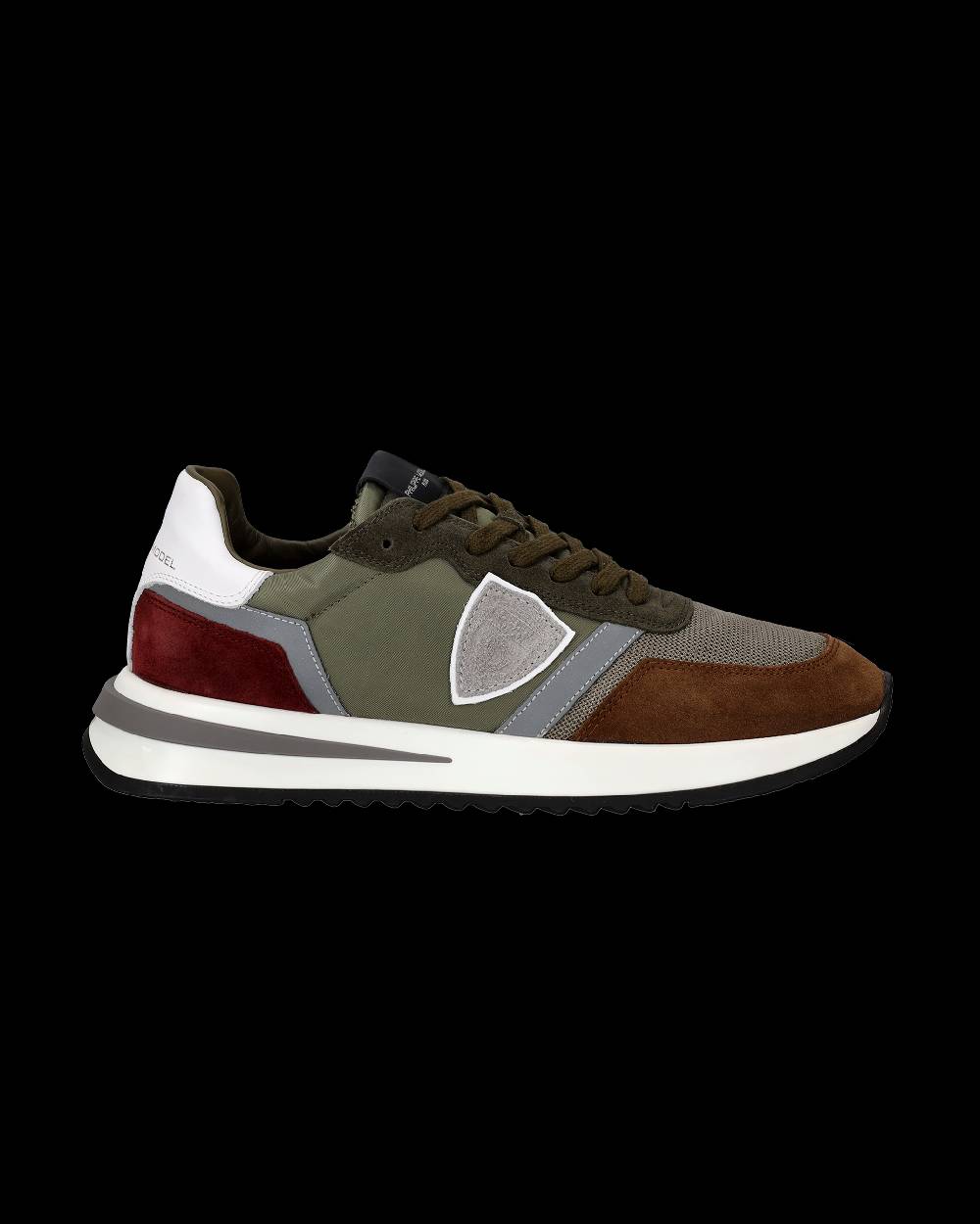 Philippe Model Sneakers Tropez 2.1 Grigie Da Uomo In Tessuto Tecnico