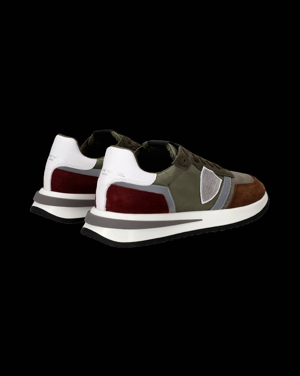 Philippe Model Sneakers Tropez 2.1 Grigie Da Uomo In Tessuto Tecnico