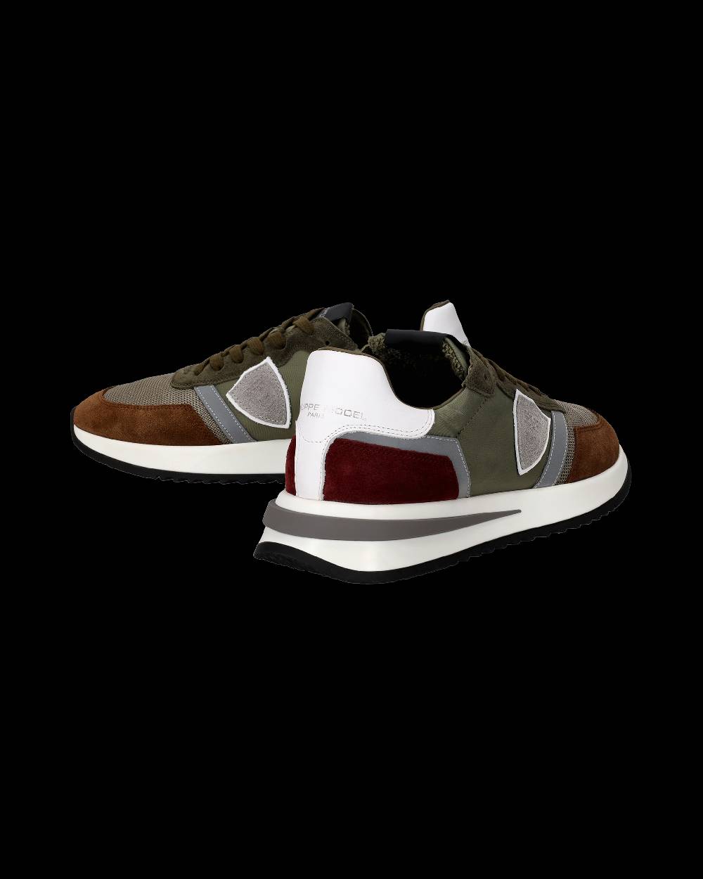 Philippe Model Sneakers Tropez 2.1 Grigie Da Uomo In Tessuto Tecnico