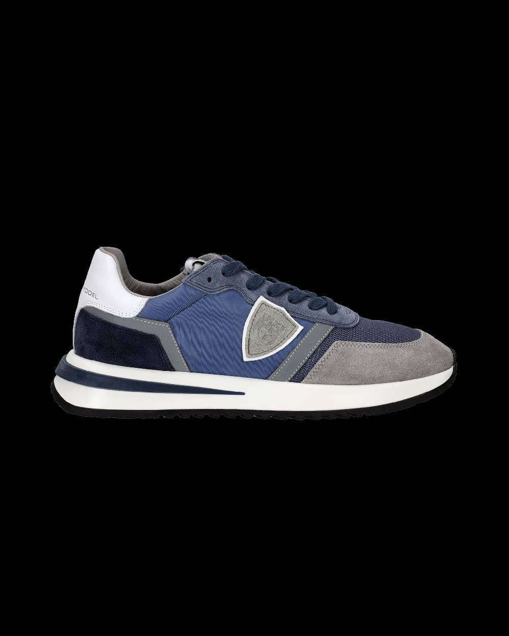 Philippe Model Sneakers Tropez 2.1 Grigie Uomo In Tessuto Tecnico