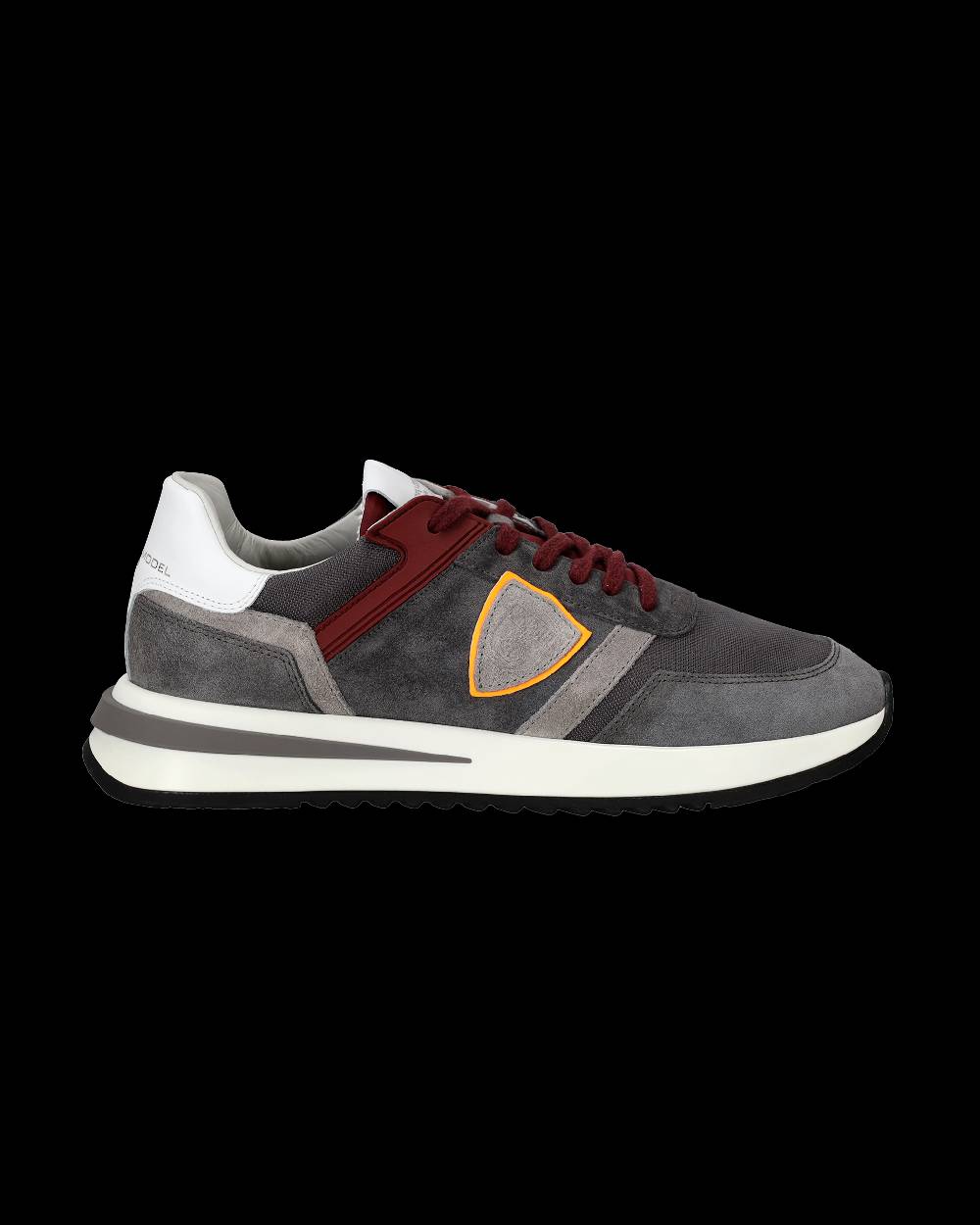 Philippe Model Sneakers Tropez 2.1 Grigie Uomo In Tessuto Tecnico