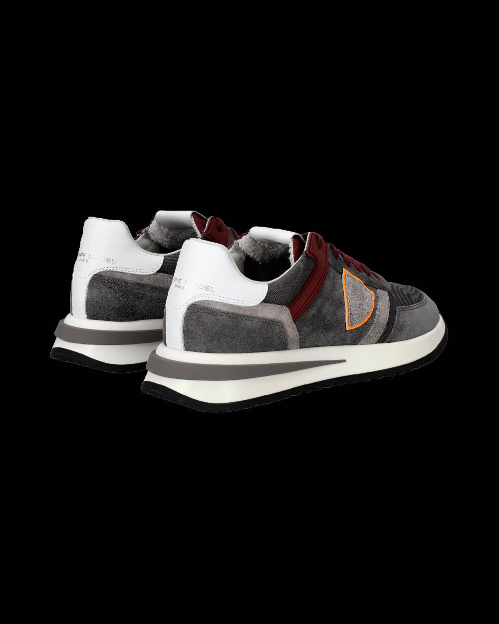 Philippe Model Sneakers Tropez 2.1 Grigie Uomo In Tessuto Tecnico