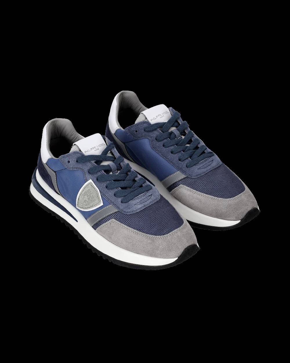 Philippe Model Sneakers Tropez 2.1 Grigie Uomo in Tessuto Tecnico