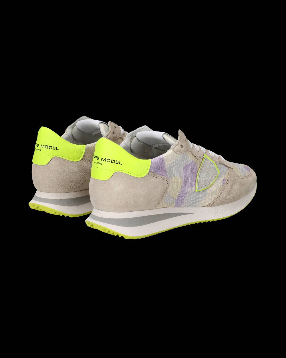 Philippe Model Sneakers Trpx Da Donna Camouflage In Tessuto Tecnico