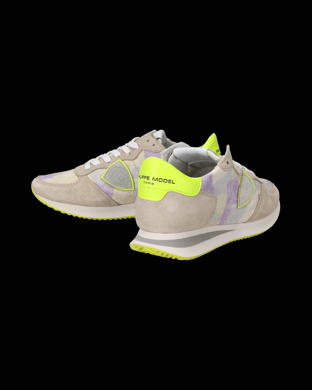 Philippe Model Sneakers Trpx Da Donna Camouflage In Tessuto Tecnico