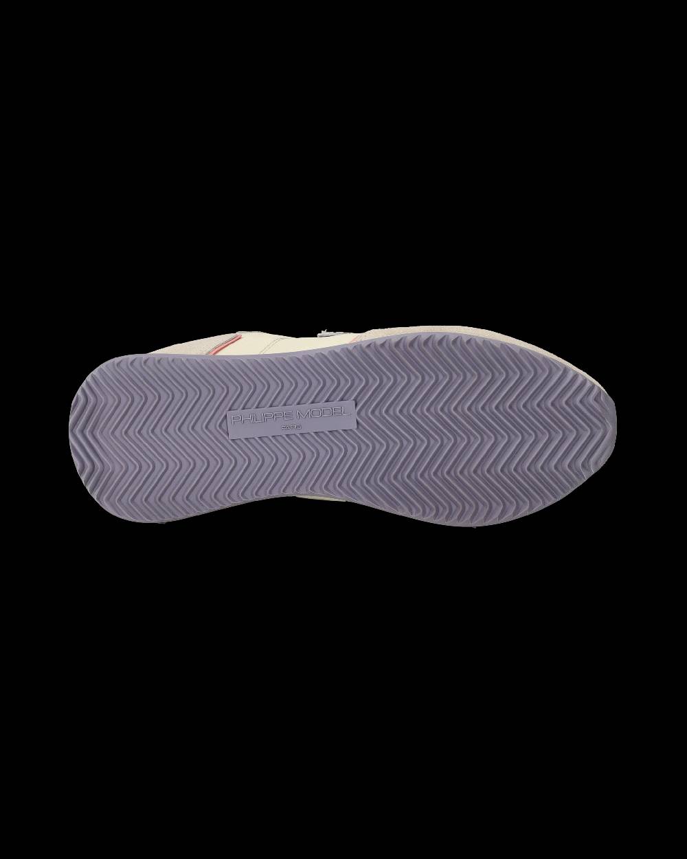 Philippe Model Sneakers Trpx Da Donna Rosa Latte In Tessuto Tecnico
