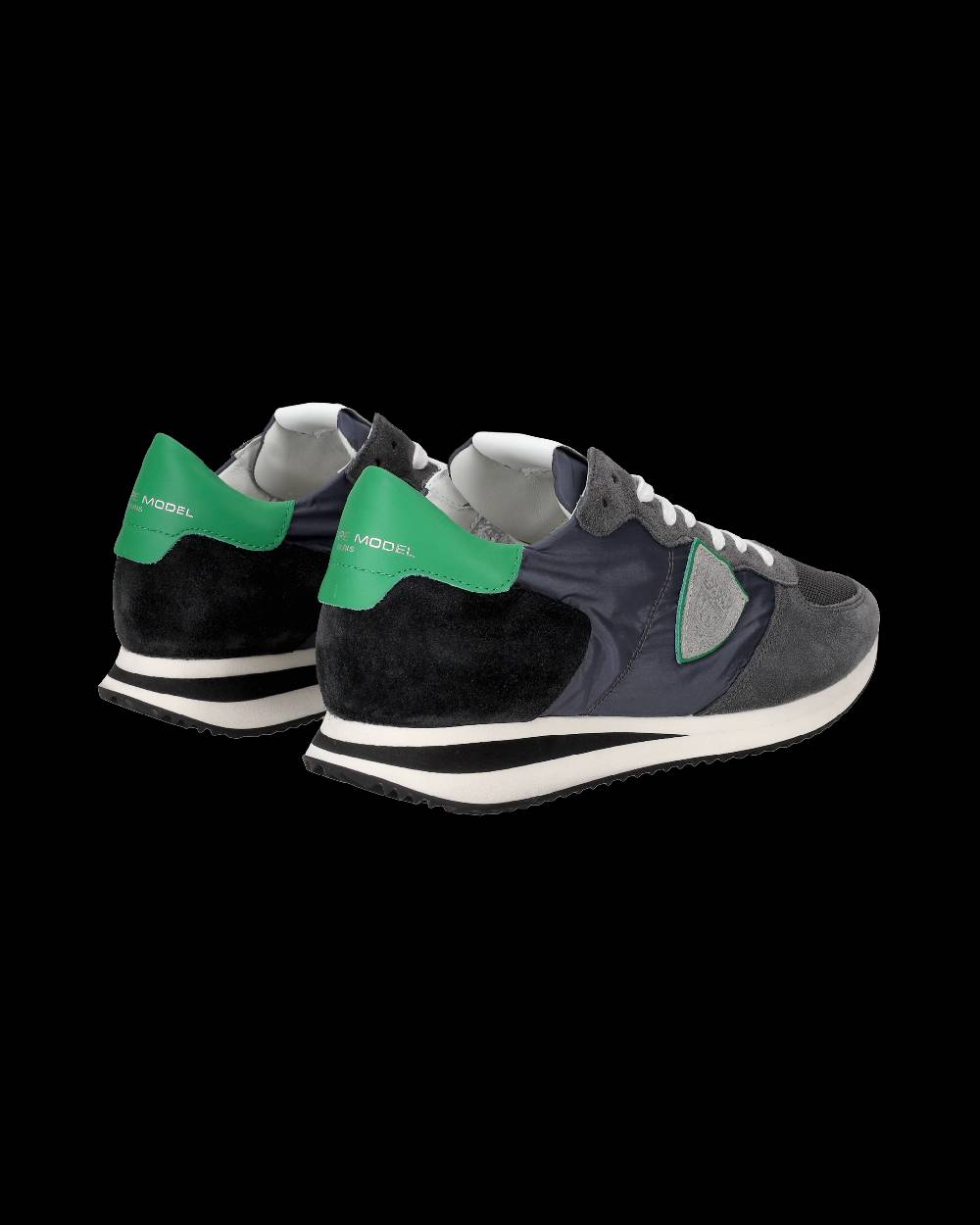 Philippe Model Sneakers Trpx Da Uomo Grigie In Tessuto Tecnico