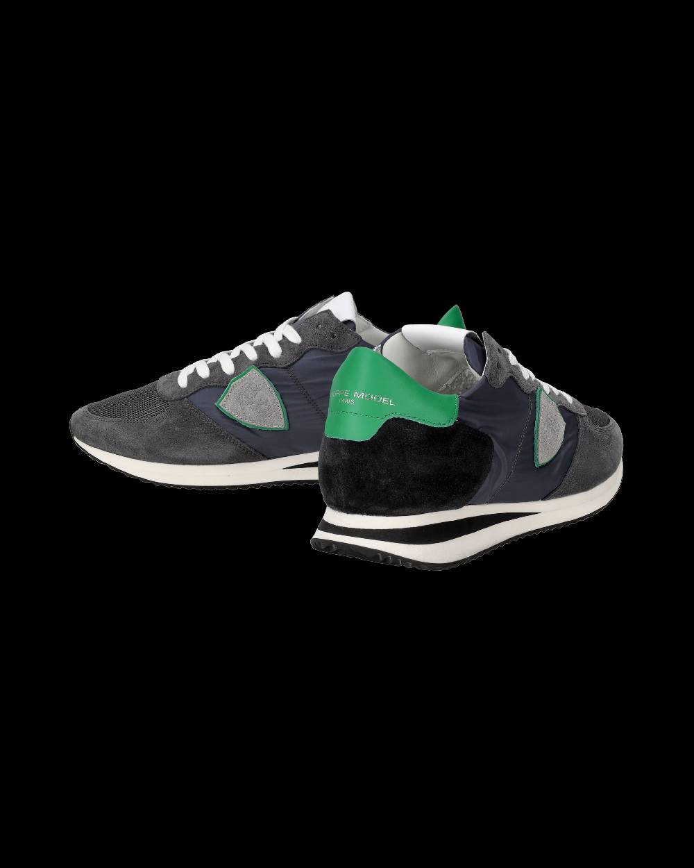 Philippe Model Sneakers Trpx Da Uomo Grigie In Tessuto Tecnico