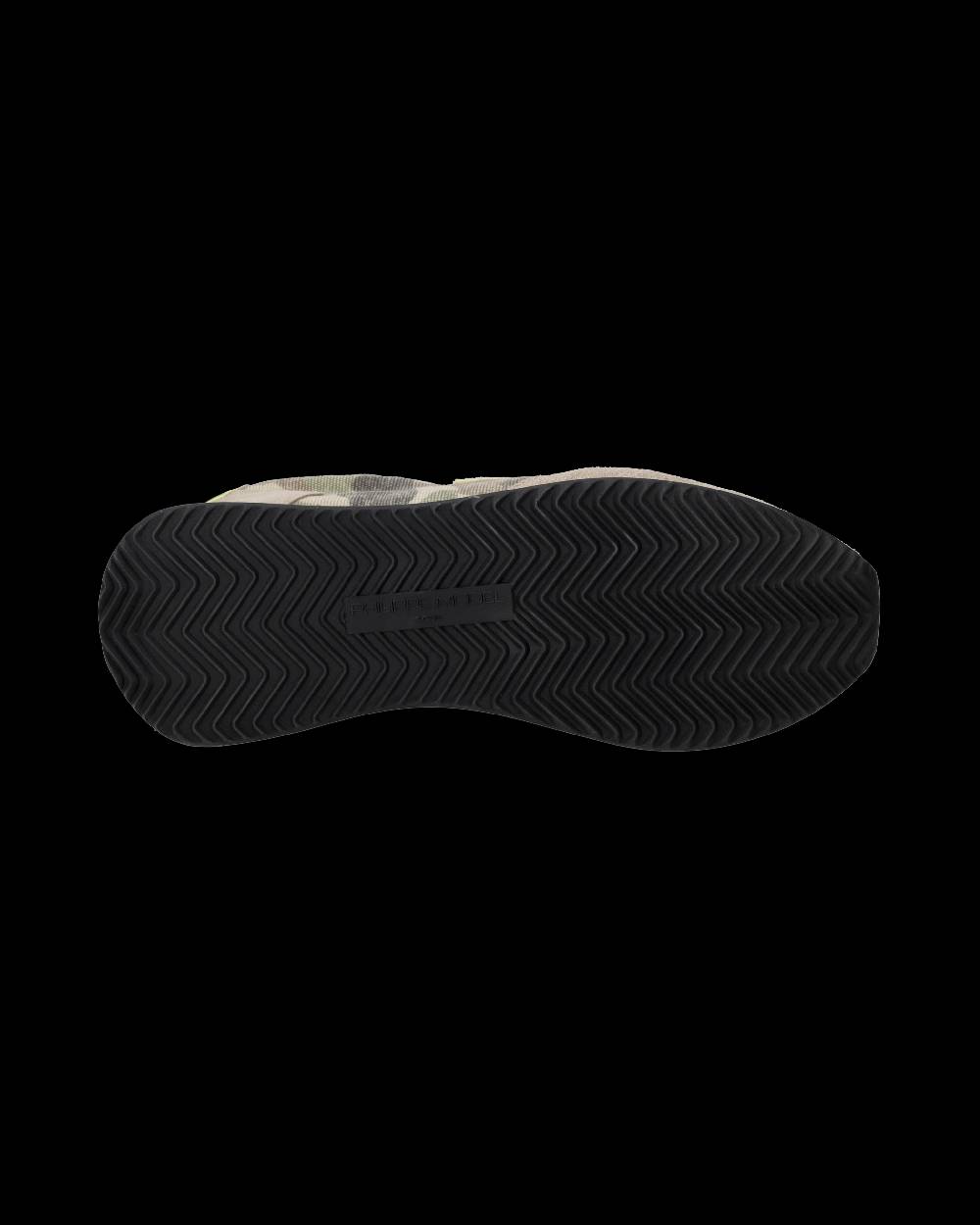 Philippe Model Sneakers Trpx Da Uomo Verdi E Gialle In Tessuto Tecnico
