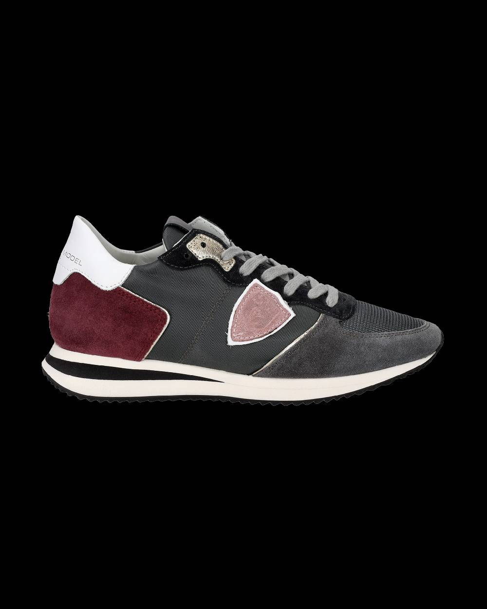 Philippe Model Sneakers Trpx Donna Nere In Tessuto Tecnico