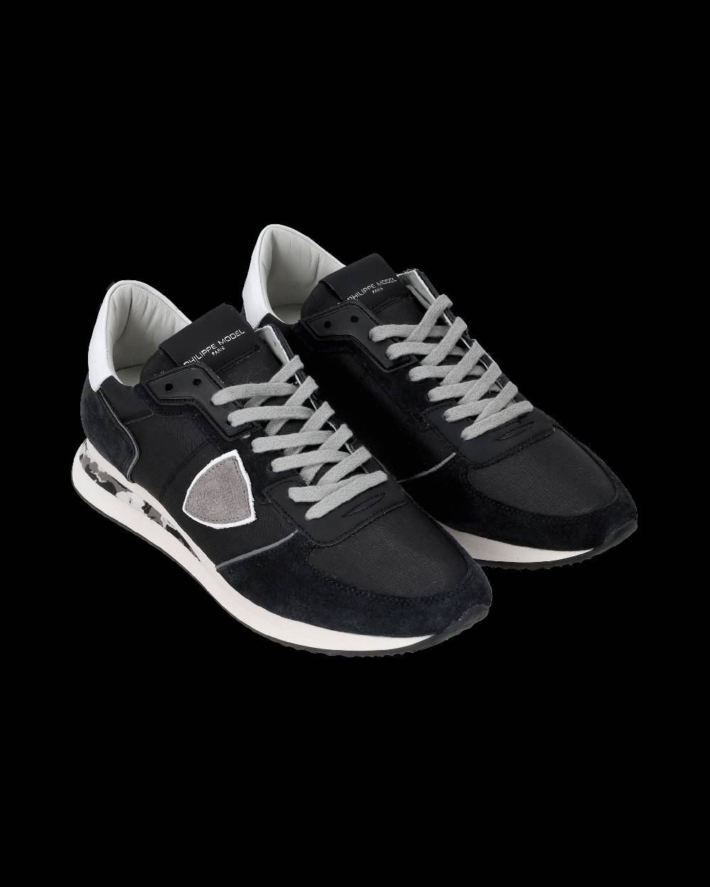 Philippe Model Sneakers Trpx Nere da Uomo in Tessuto Tecnico