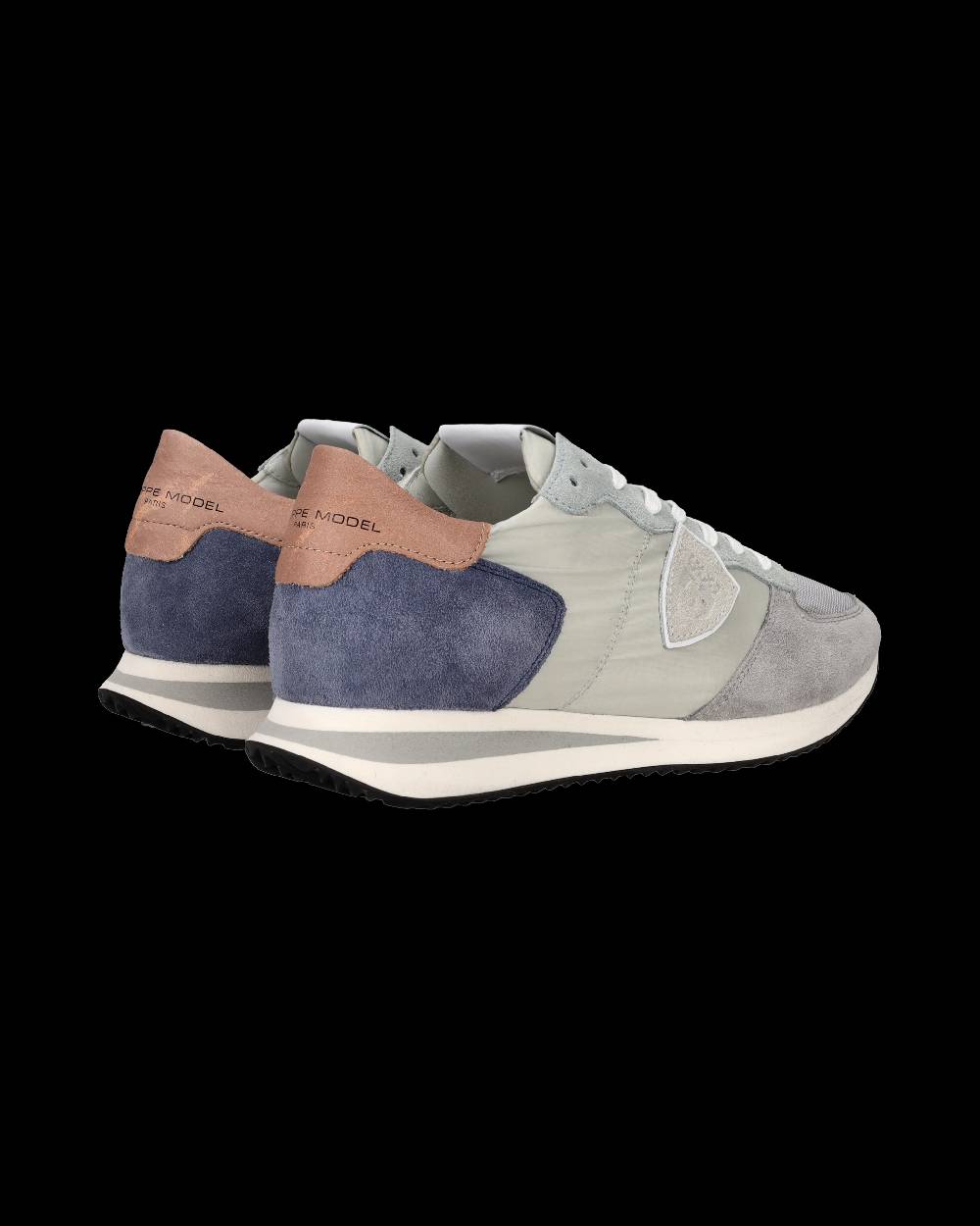 Philippe Model Sneakers Trpx Running Uomo, Azzurro Grigio
