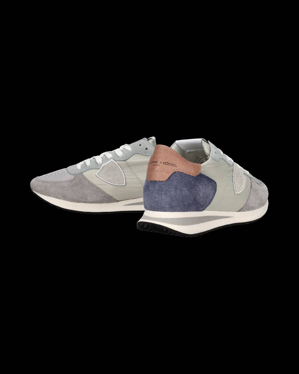 Philippe Model Sneakers Trpx Running Uomo, Azzurro Grigio