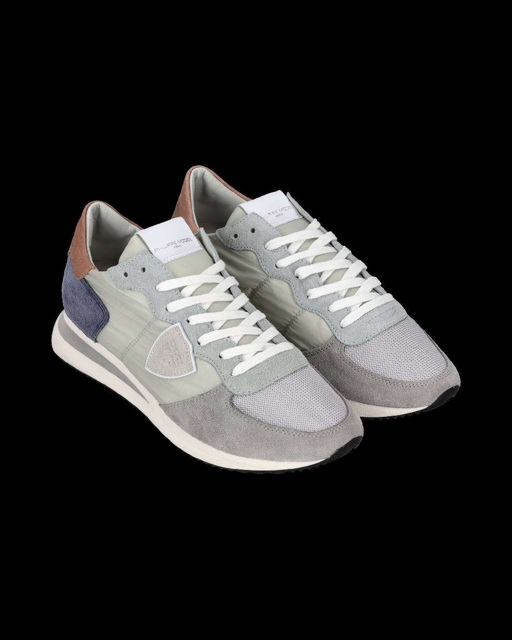 Philippe Model Sneakers Trpx Running Uomo, Azzurro Grigio