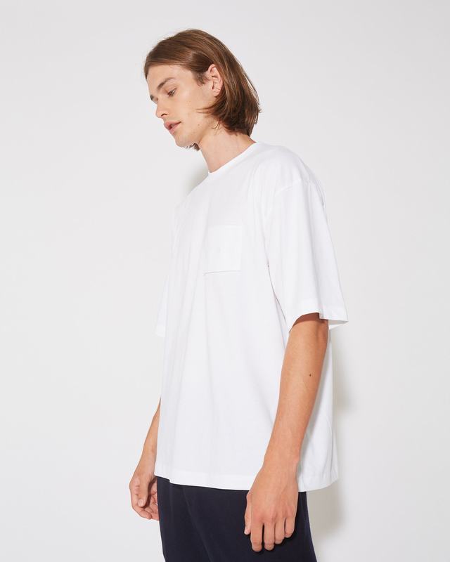 Philippe Model T-Shirt Maurice Da Uomo Bianca In Jersey