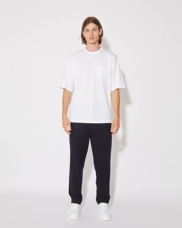 Philippe Model T-Shirt Maurice Da Uomo Bianca In Jersey