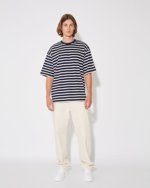 Philippe Model T-Shirt Maurice Da Uomo Blu In Cotone