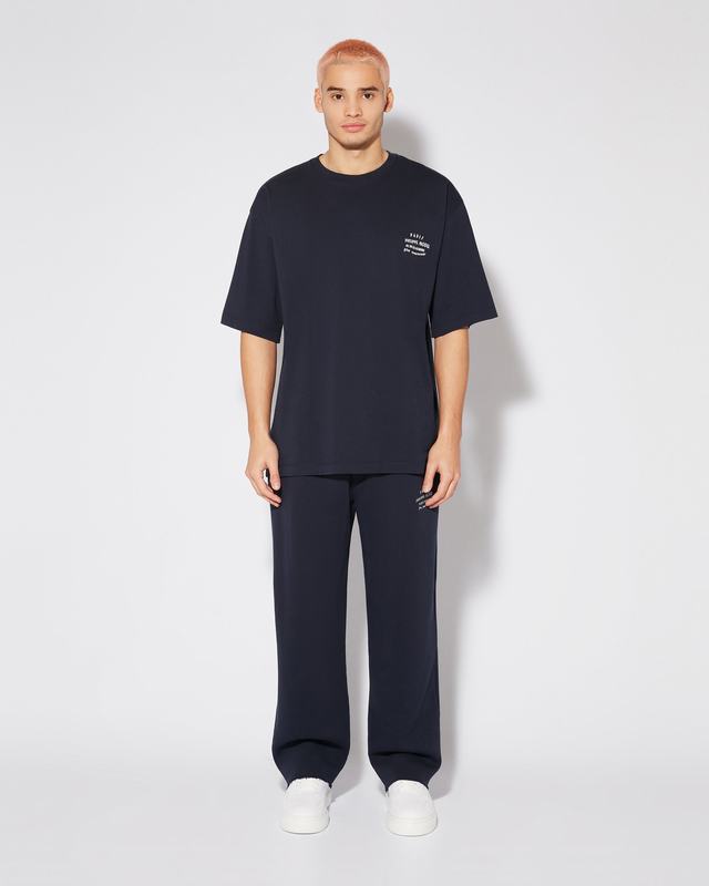 Philippe Model T-Shirt Maurice Da Uomo Blu In Jersey