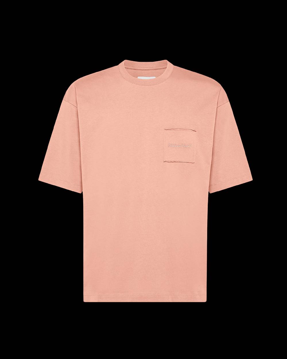 Philippe Model T-Shirt Maurice Da Uomo Rosa In Jersey