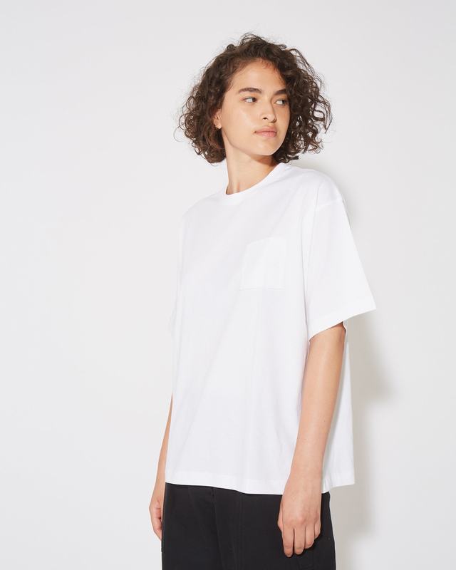 Philippe Model T-Shirt Monique Da Donna Bianca In Jersey