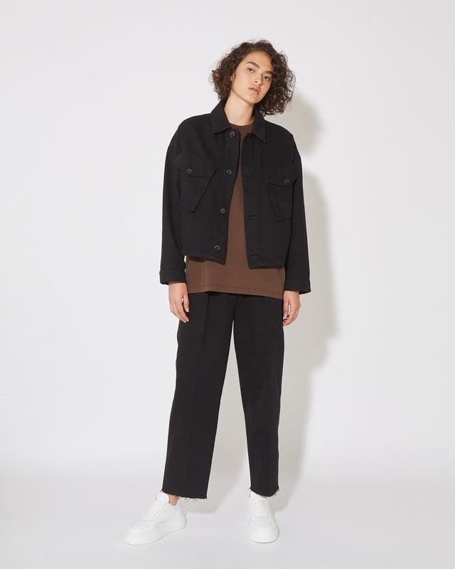 Philippe Model T-Shirt Monique Da Donna Marrone In Jersey