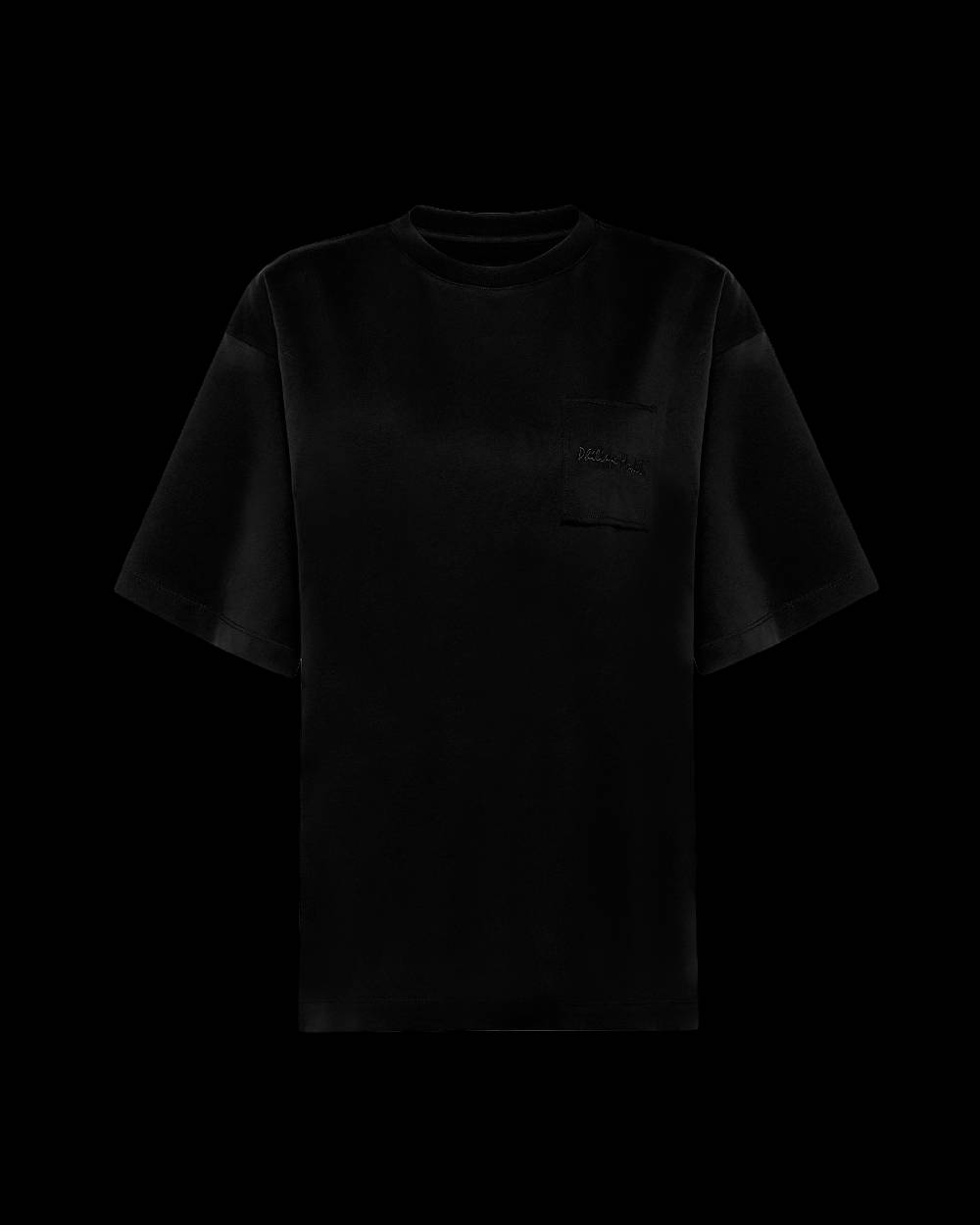 Philippe Model T-Shirt Monique Da Donna Nera In Jersey