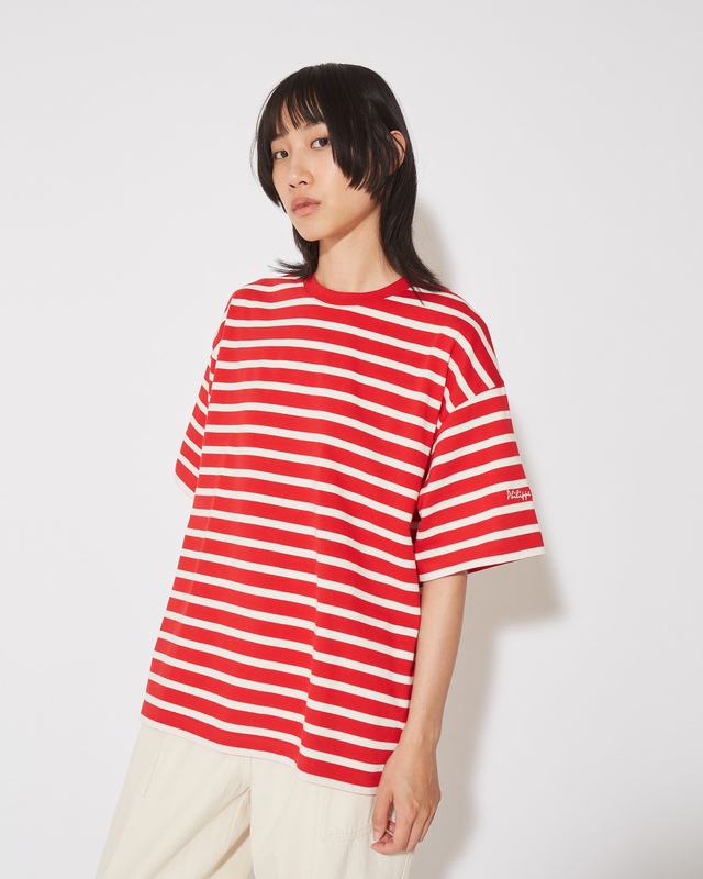 Philippe Model T-Shirt Monique Da Donna Rossa In Cotone