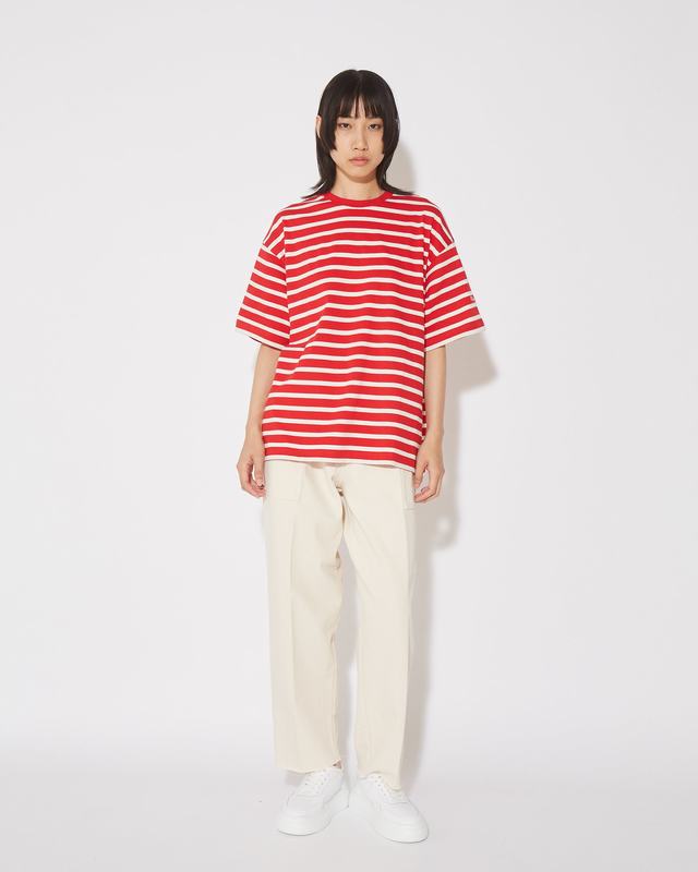 Philippe Model T-Shirt Monique Da Donna Rossa In Cotone