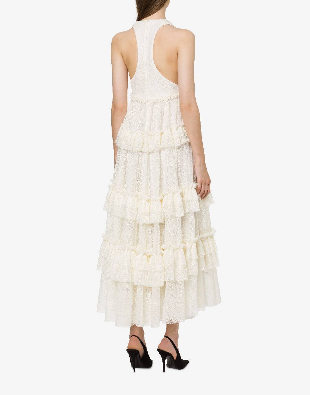 Philosophy Di Lorenzo Serafini Abito A Balze In Pizzo