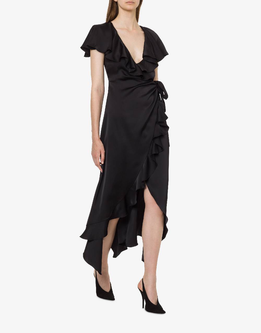 Philosophy Di Lorenzo Serafini Abito A Potafoglio In Raso