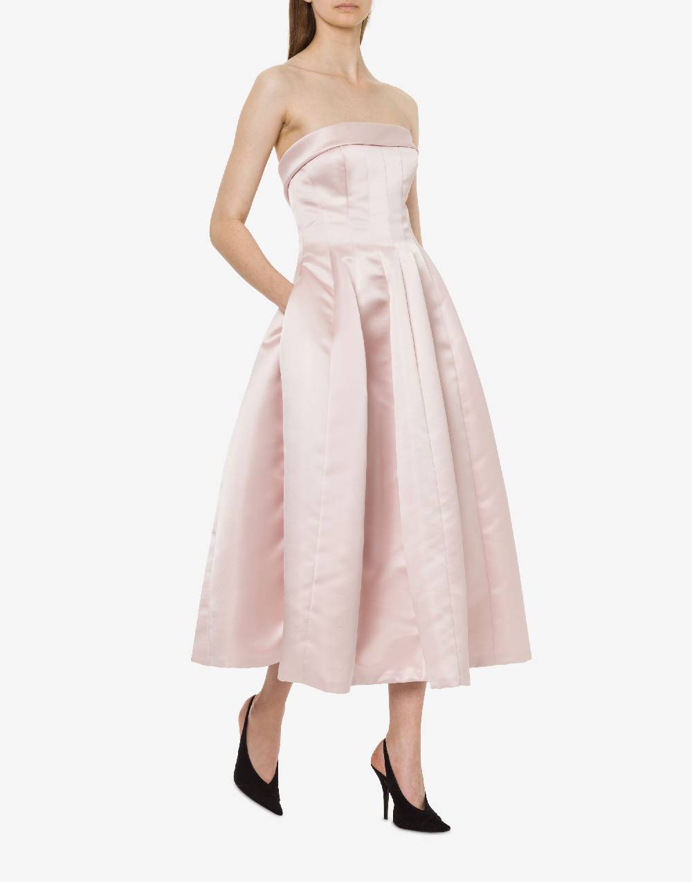 Philosophy Di Lorenzo Serafini Abito Bustier In Duchesse