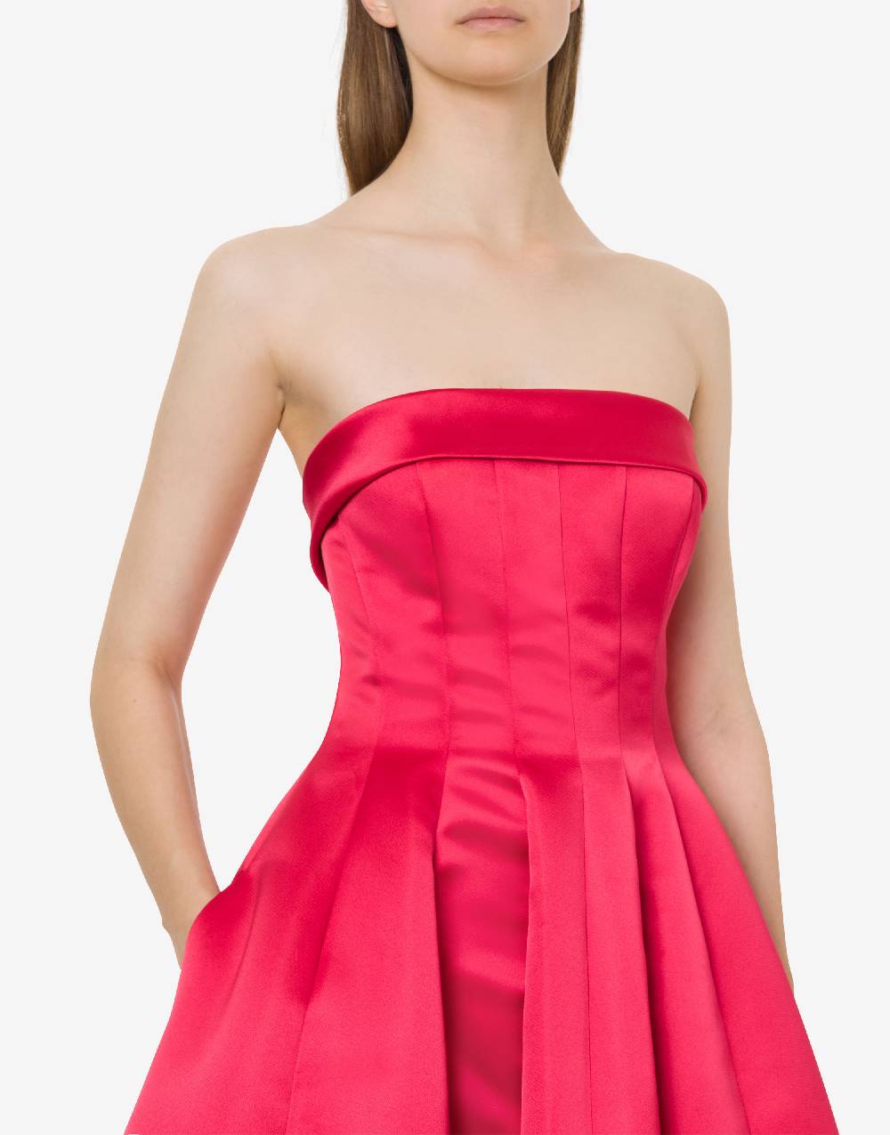 Philosophy Di Lorenzo Serafini Abito Bustier In Duchesse