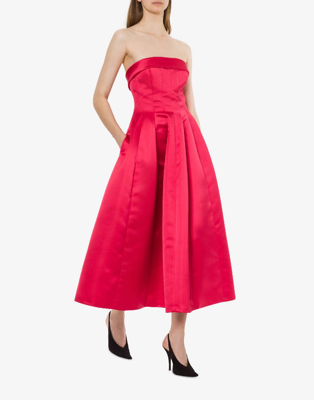 Philosophy Di Lorenzo Serafini Abito Bustier In Duchesse