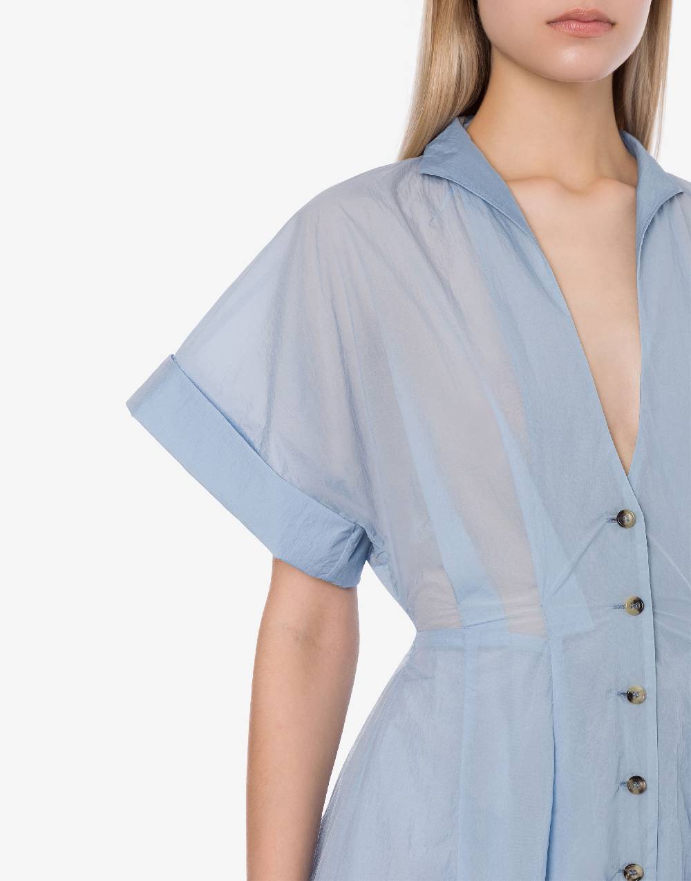 Philosophy Di Lorenzo Serafini Abito Chemisier In Nylon