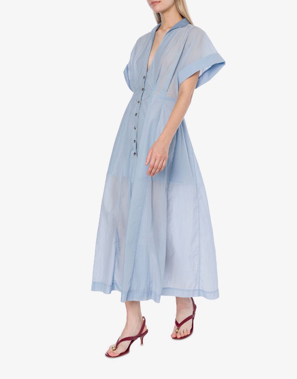 Philosophy Di Lorenzo Serafini Abito Chemisier In Nylon